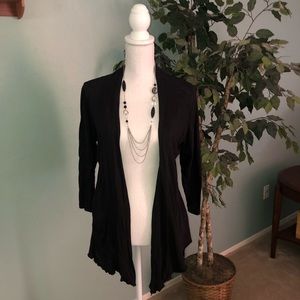 🖤Maurice’s black crochet cardigan